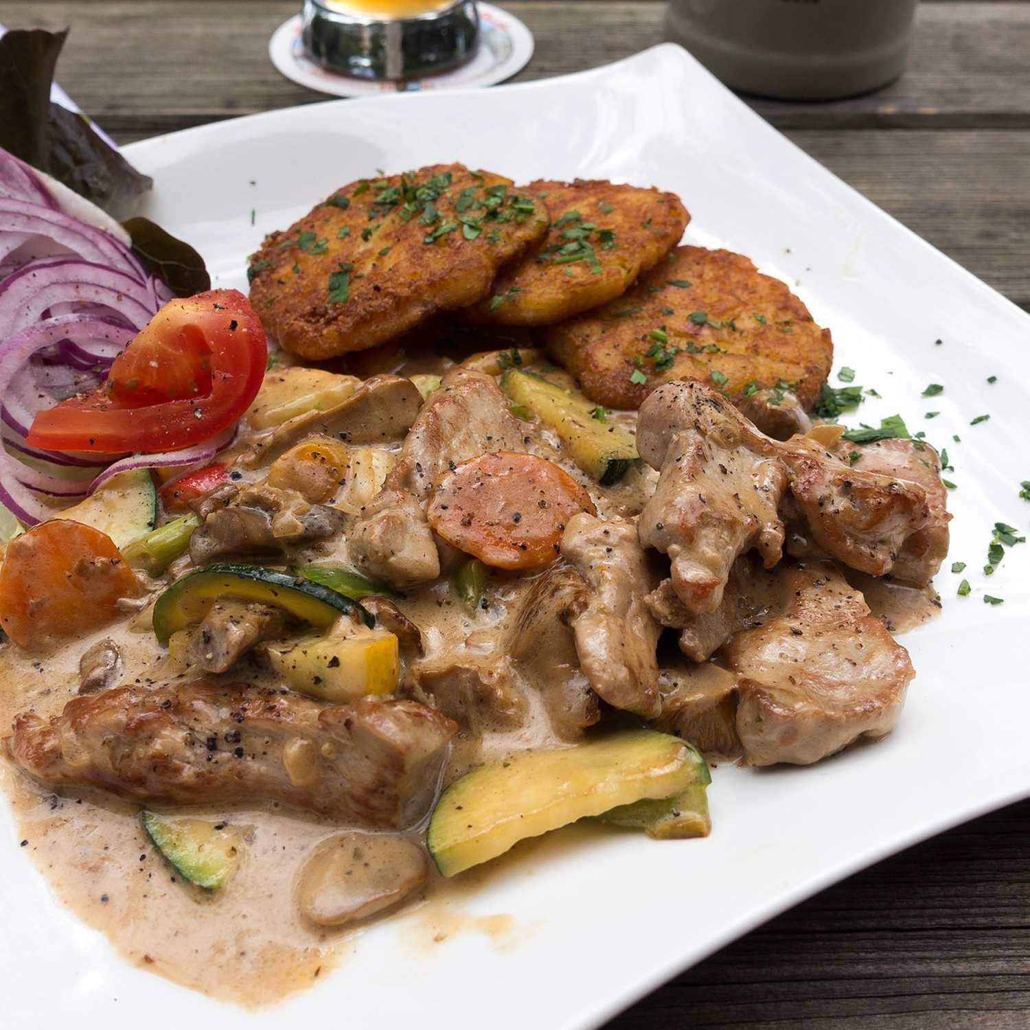 Passendes Essen zum wunderbaren Wein