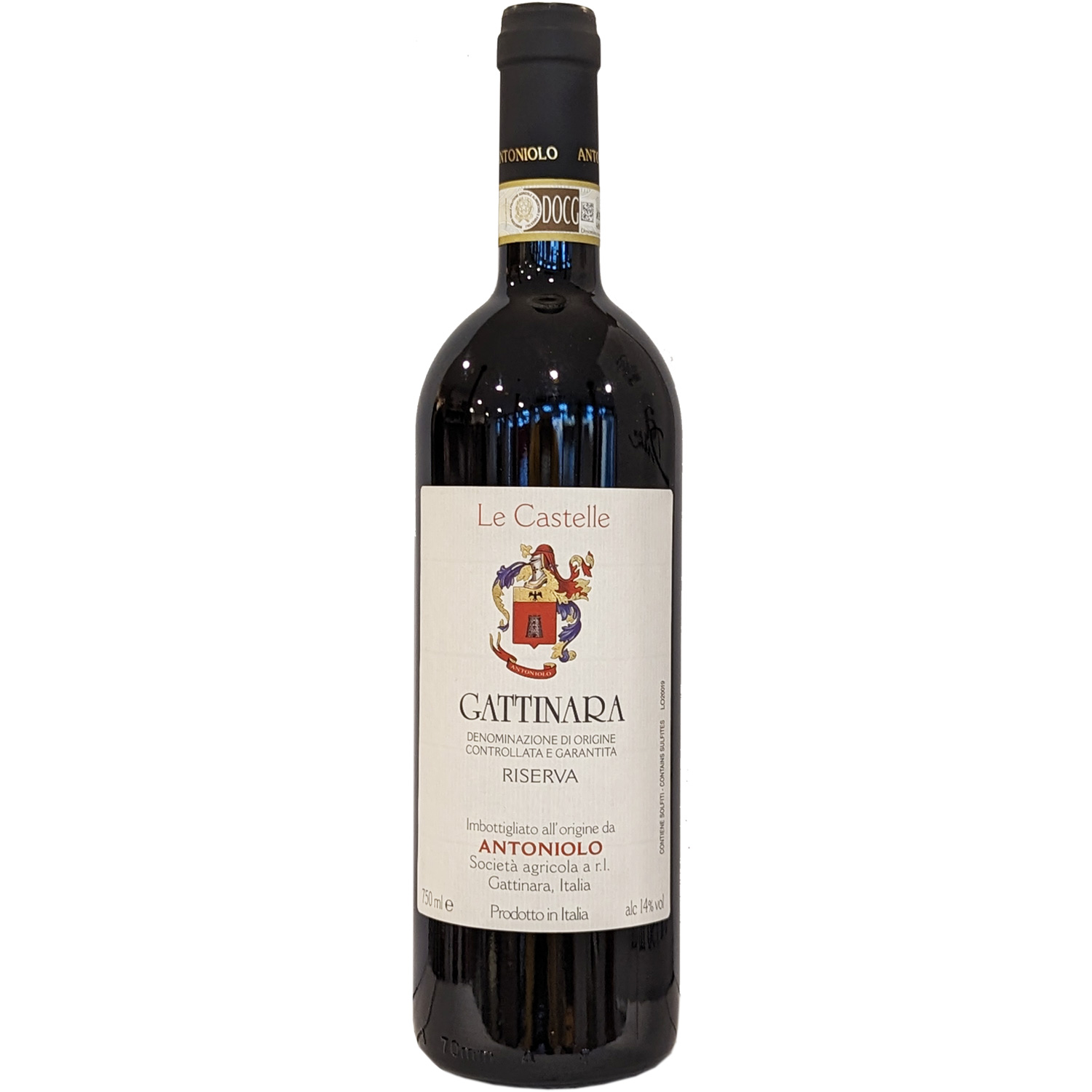 Antoniolo Le Castelle Gattinara Riserva 2017