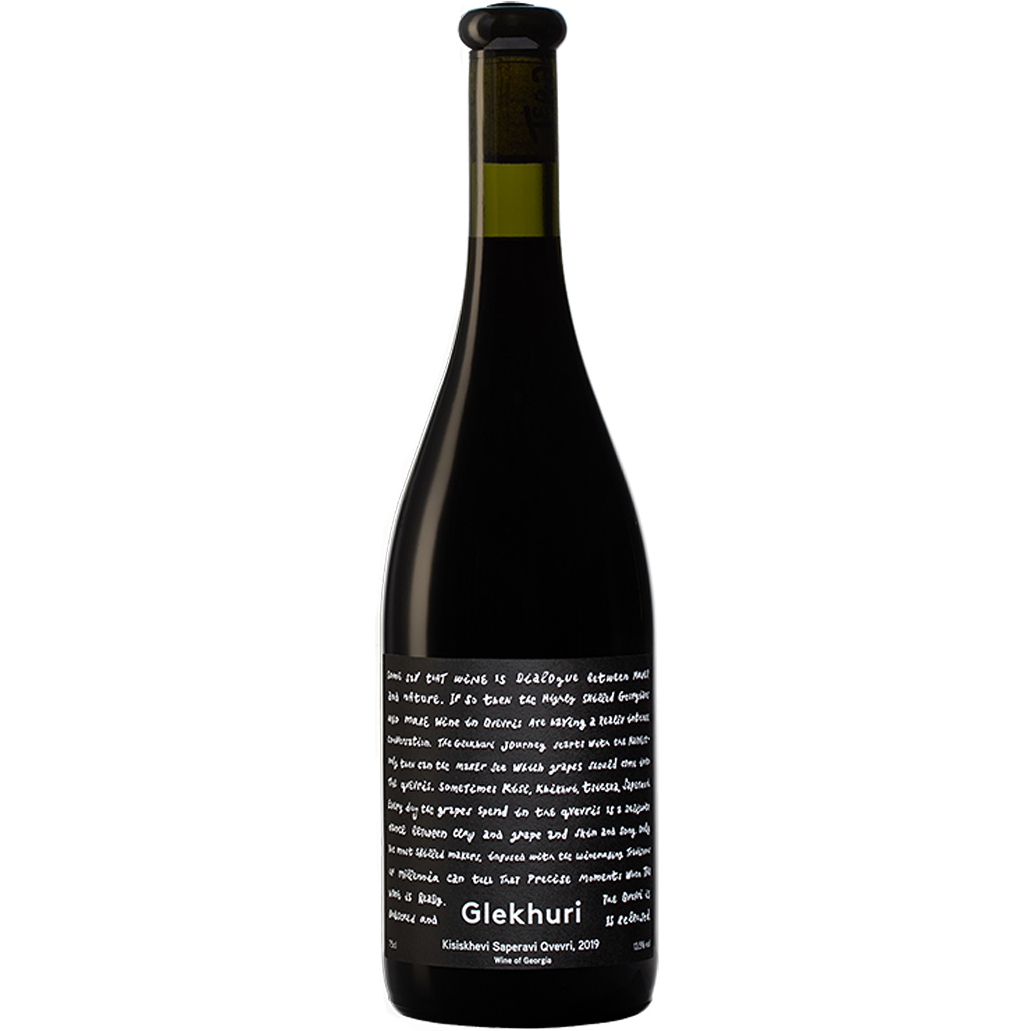 Teliani Valley Glekhuri Kisiskhevi Saperavi Qvevri Qvevri 2019