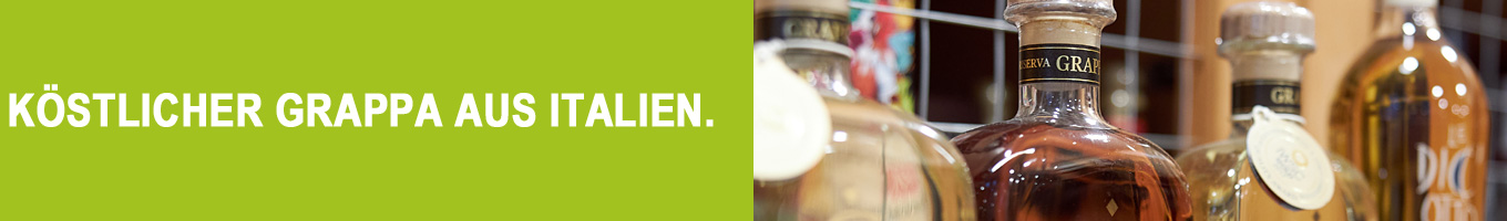 Köstlicher Grappa bei Vinum Nobile