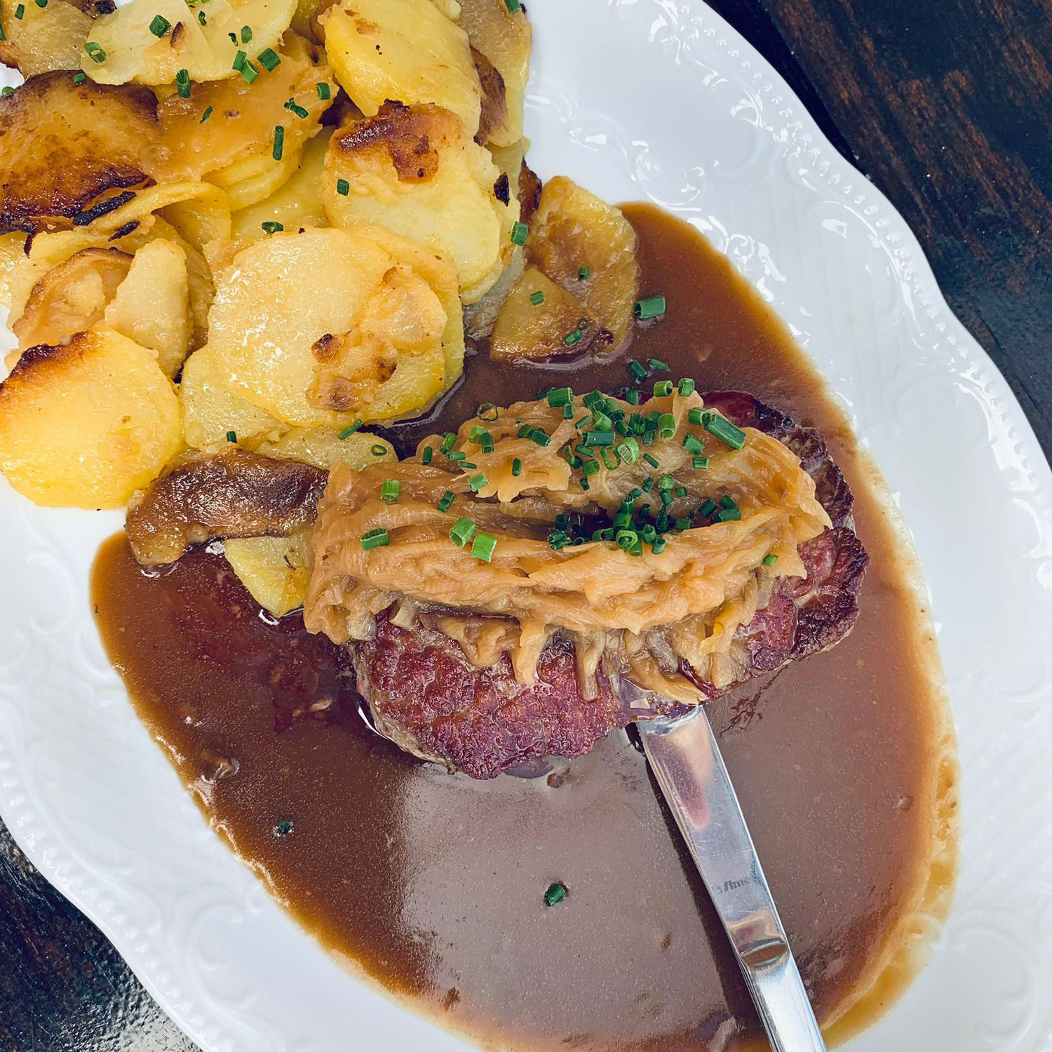 Passendes Essen zum wunderbaren Wein