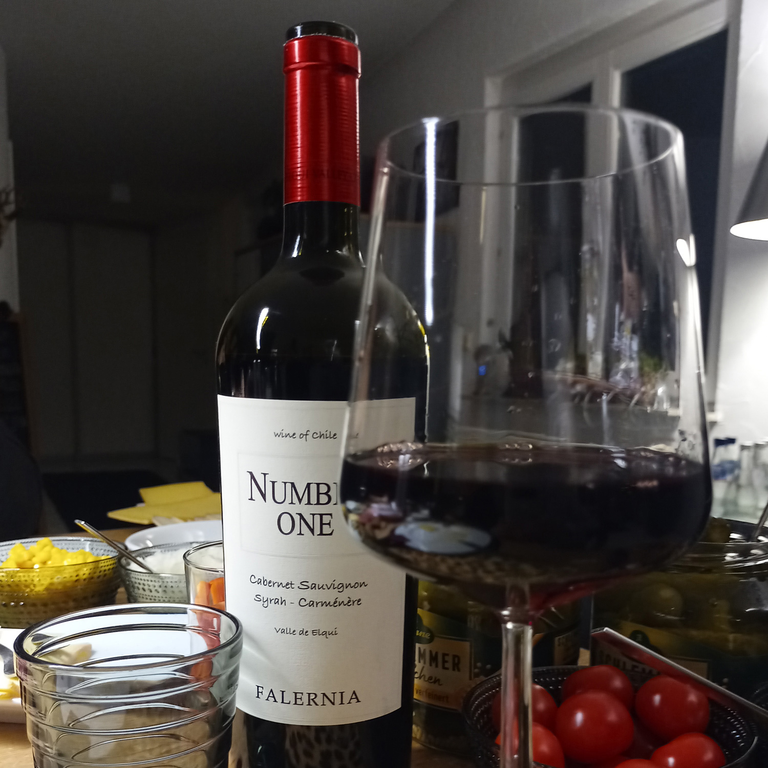 Chilenischer Rotwein Falernia Number One 2017