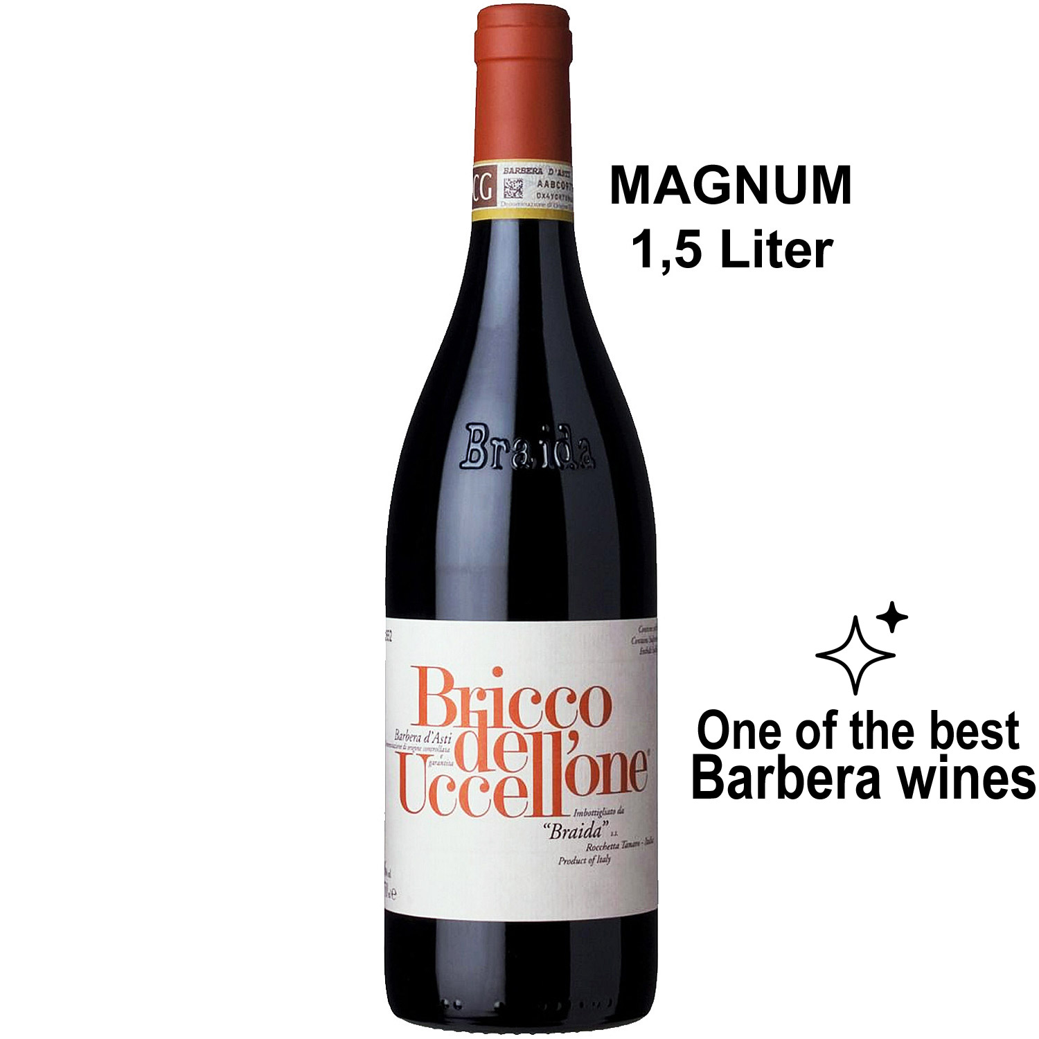 Braida Bricco dell'Uccellone Barbera d’Asti DOCG 2020 Magnum