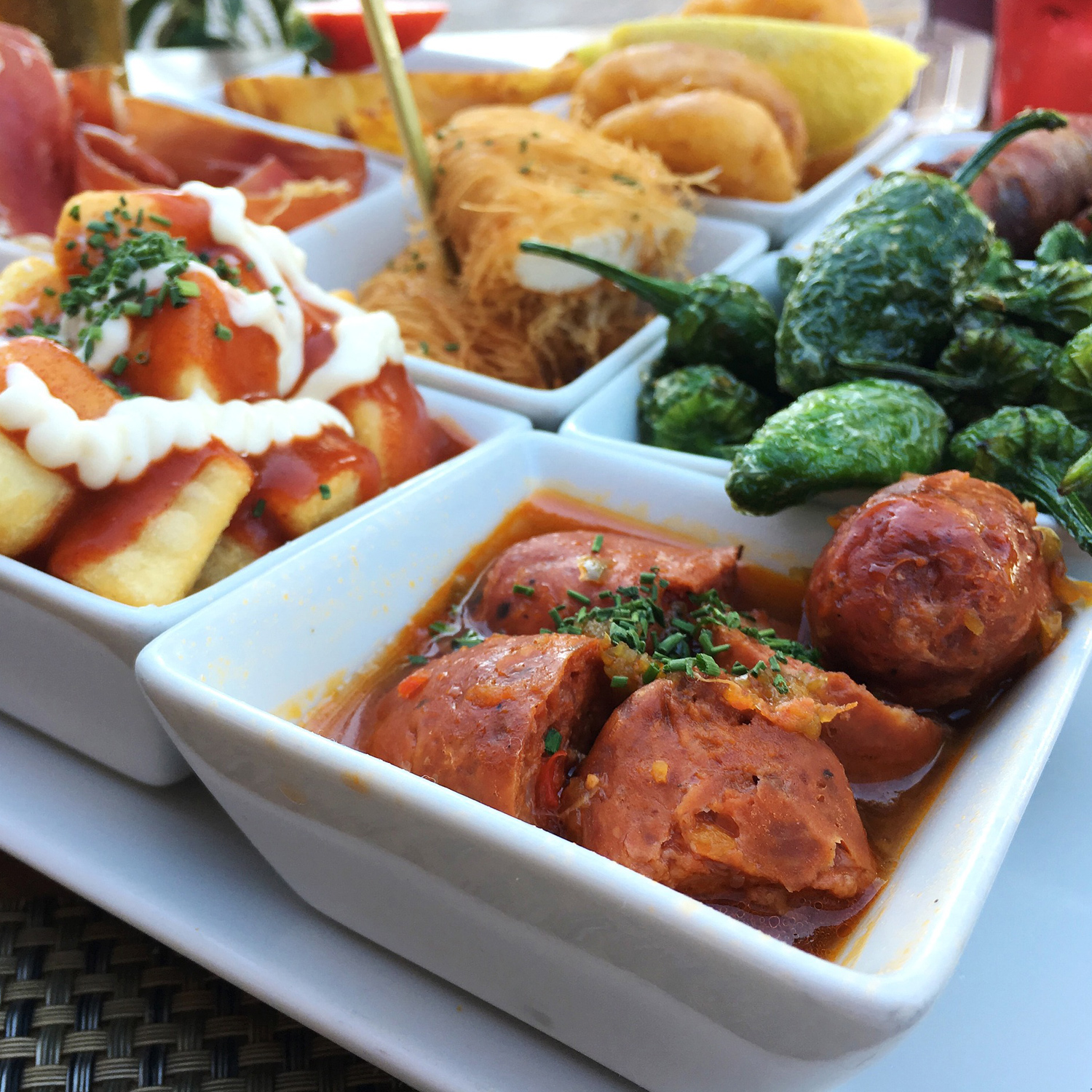 Passendes Essen zum wunderbaren Wein