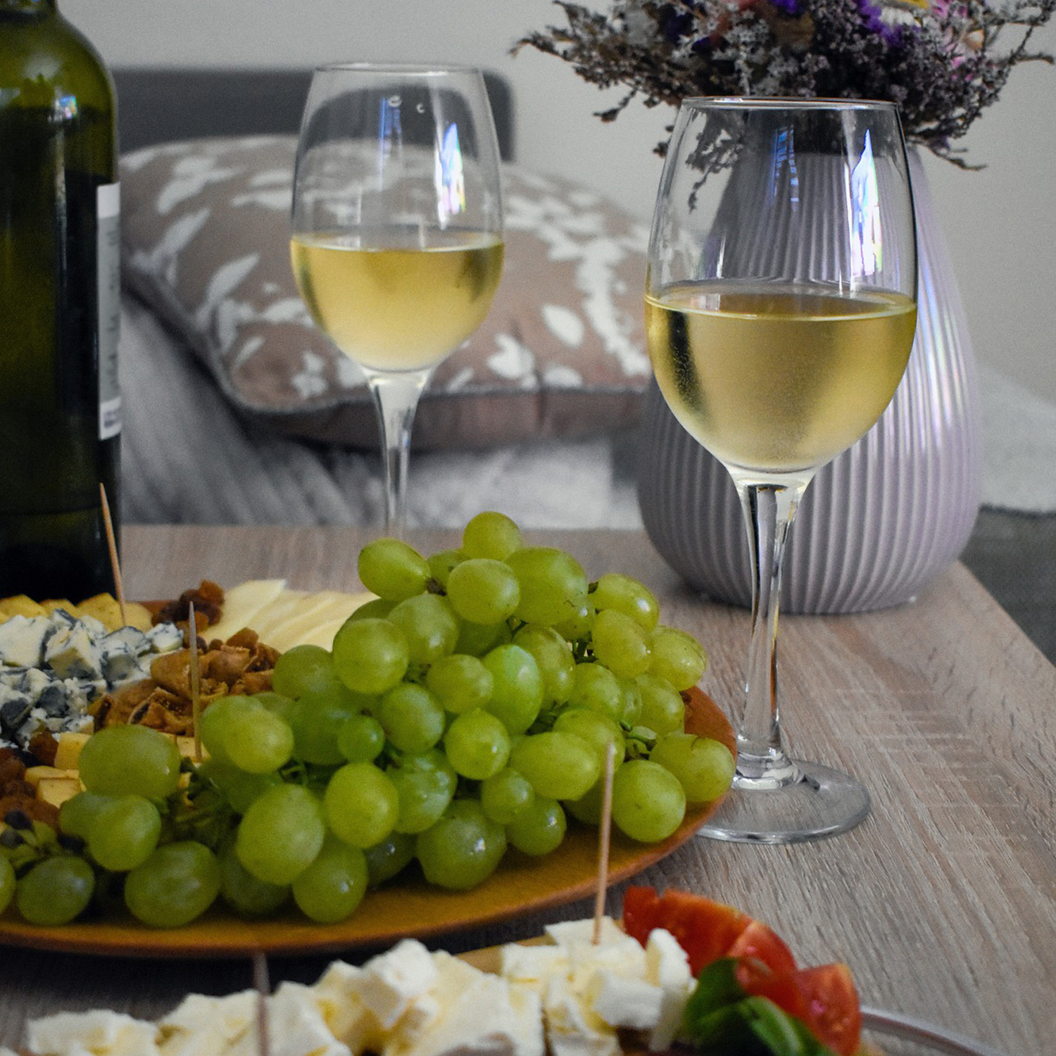 Antipasti zum köstlichen Wein