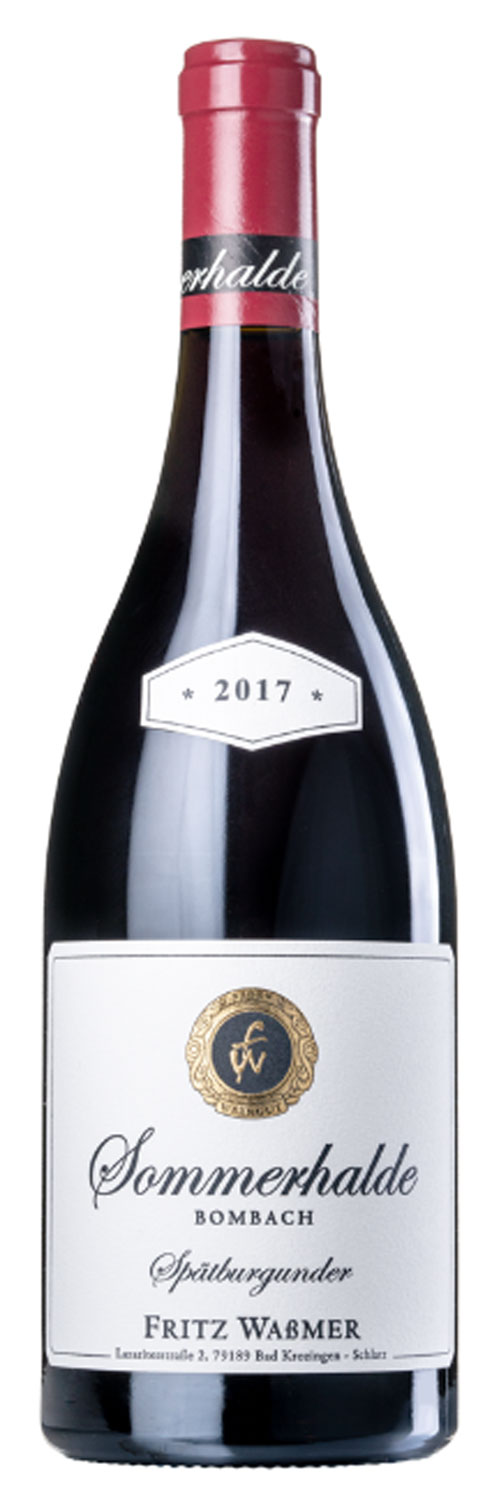 Fritz Waßmer Sommerhalde Bombach Spätburgunder 2017