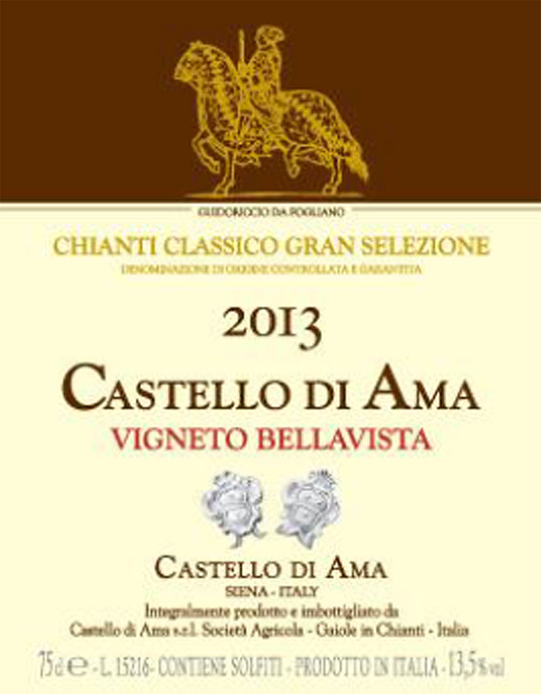 Castello Di Ama Vigneto Bellavista 2013