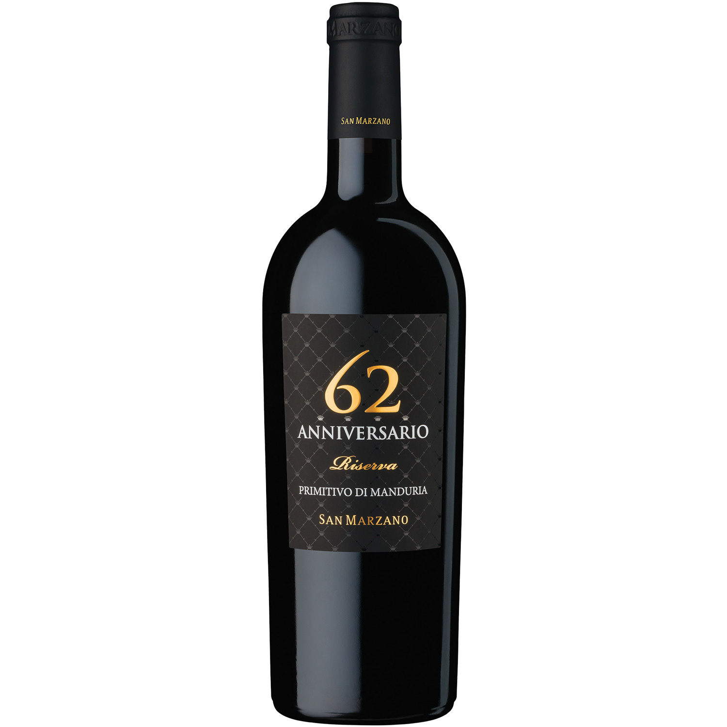 Italienischer Rotwein San Marzano Anniversario 62 Primitivo di Manduria 2017