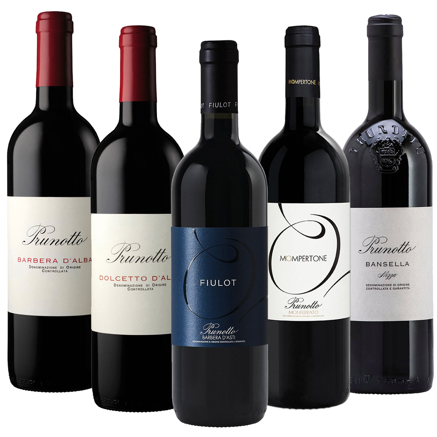 Prunotto by Antinori 5er Rotwein Paket