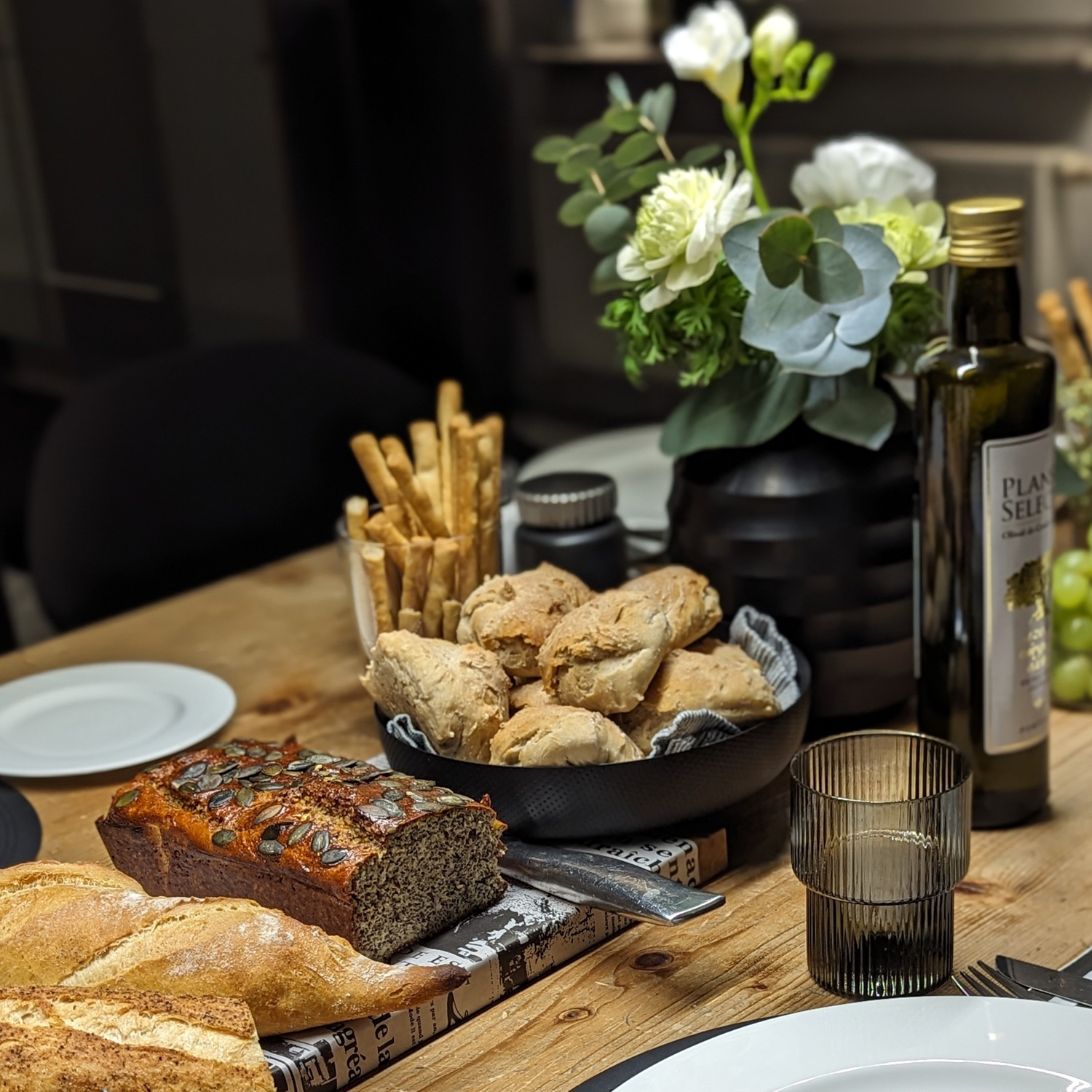 Passendes Essen zum wunderbaren Wein