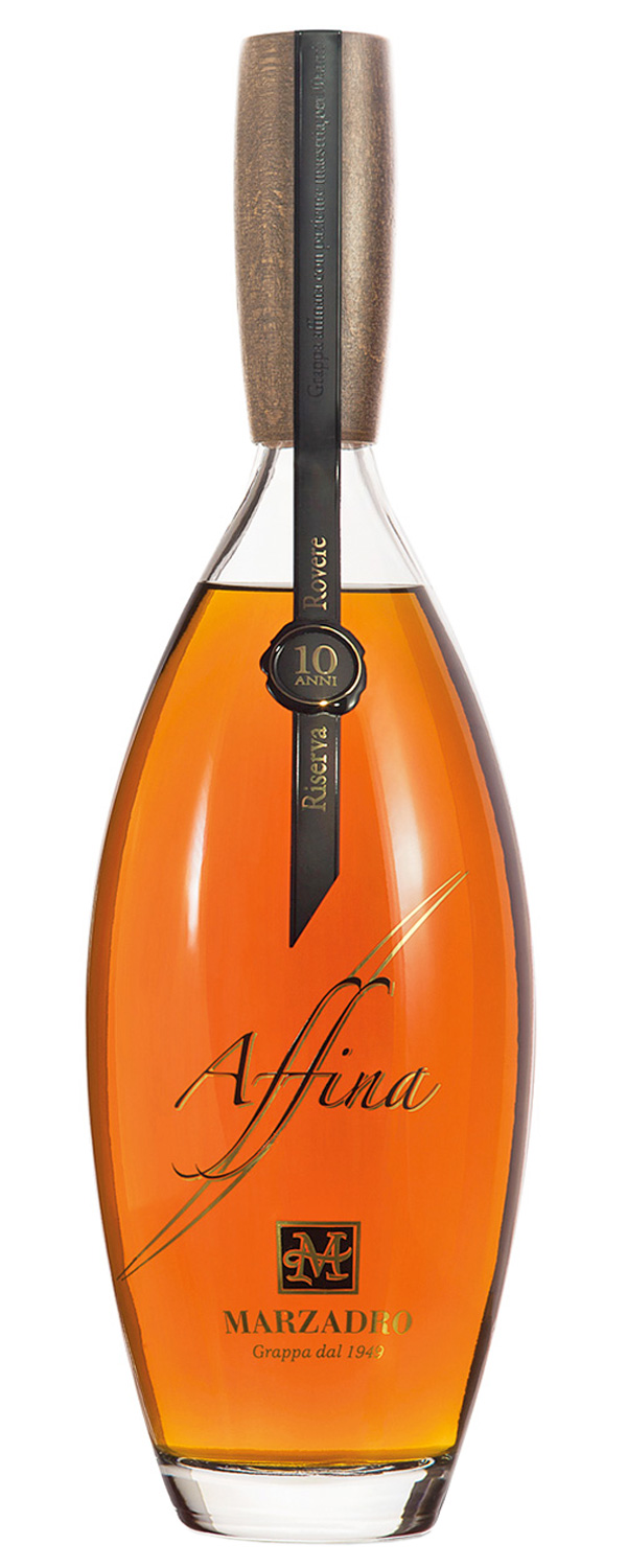 Grappa Marzadro Affina Riserva Rovere