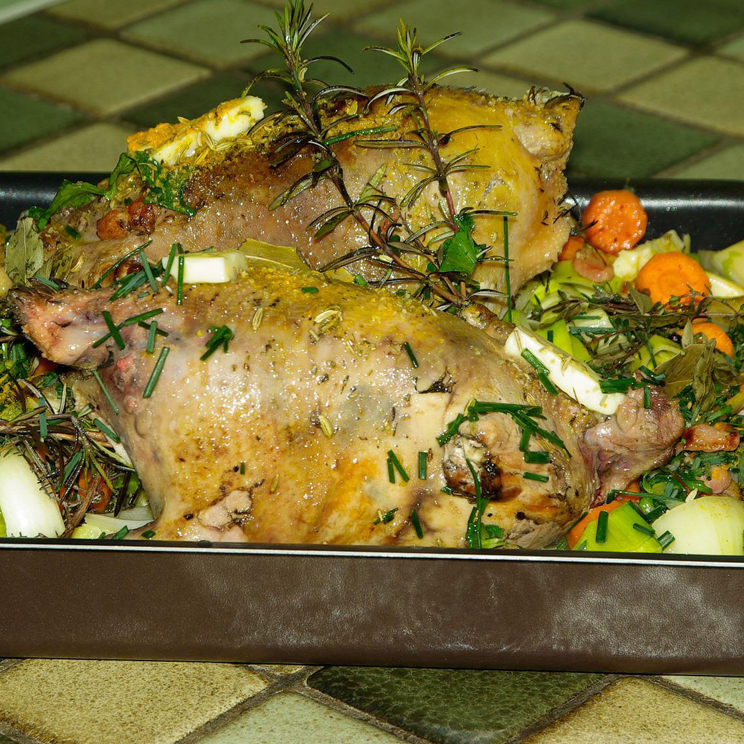 Passendes Essen zum wunderbaren Wein